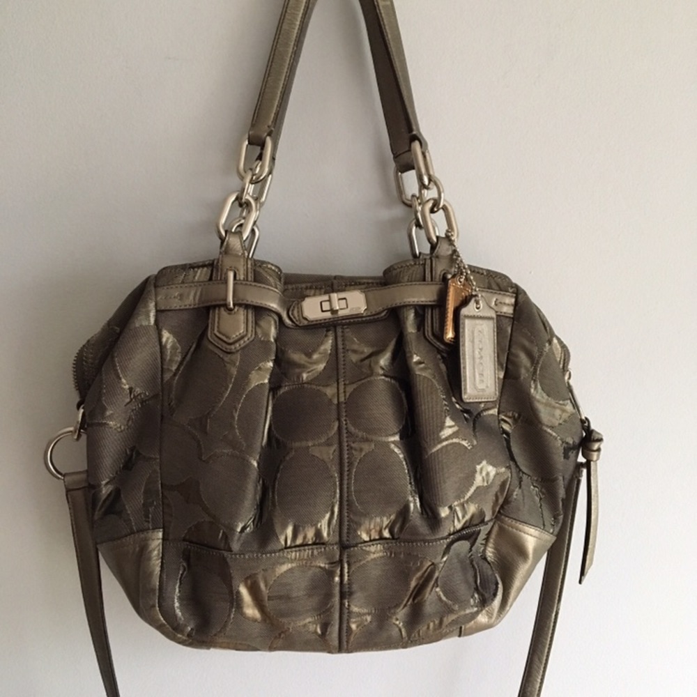 Coach Limited Edition Poppy Bag SZ L Authentic